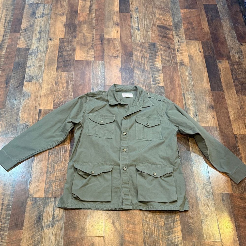 Filson Olive Green Military Field Jacket 50 (BK7)